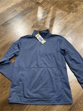 Merrell NWT Size Small Blue Quarter-Zip Lightweight Pullover-001*